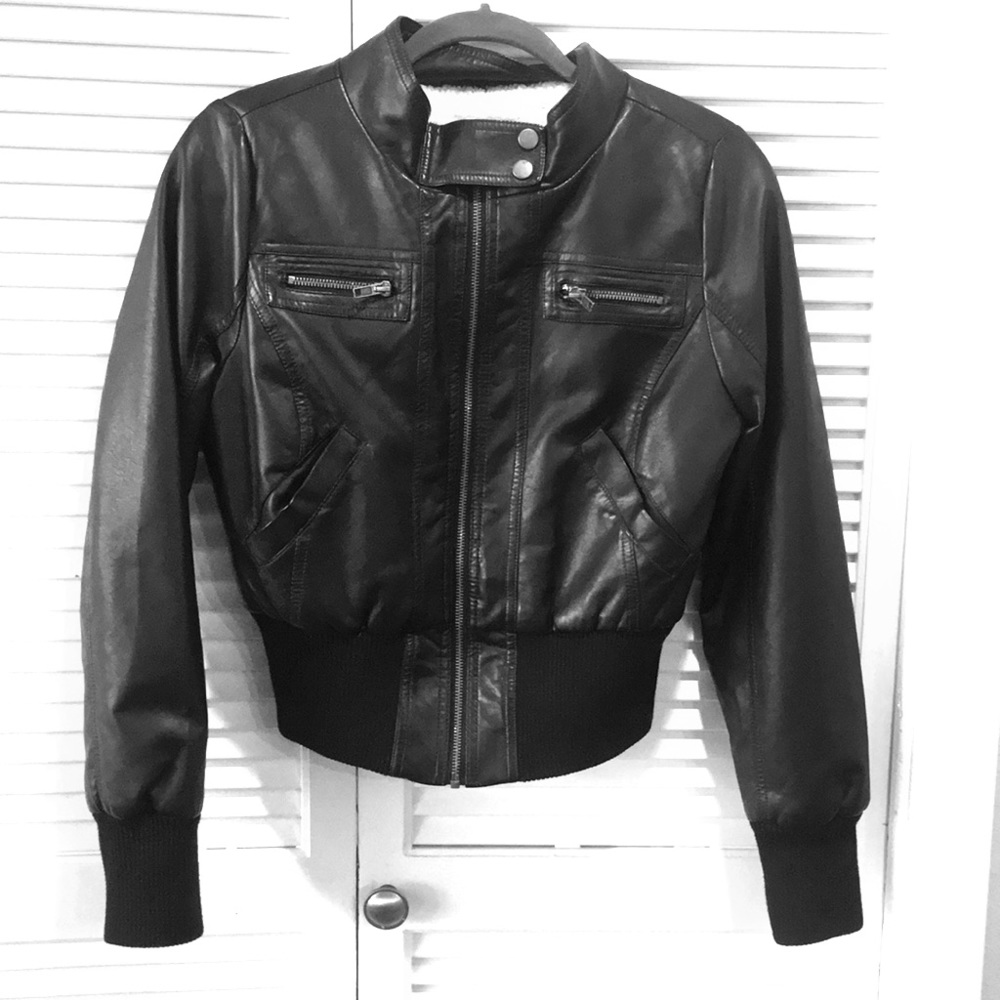 leather jacket